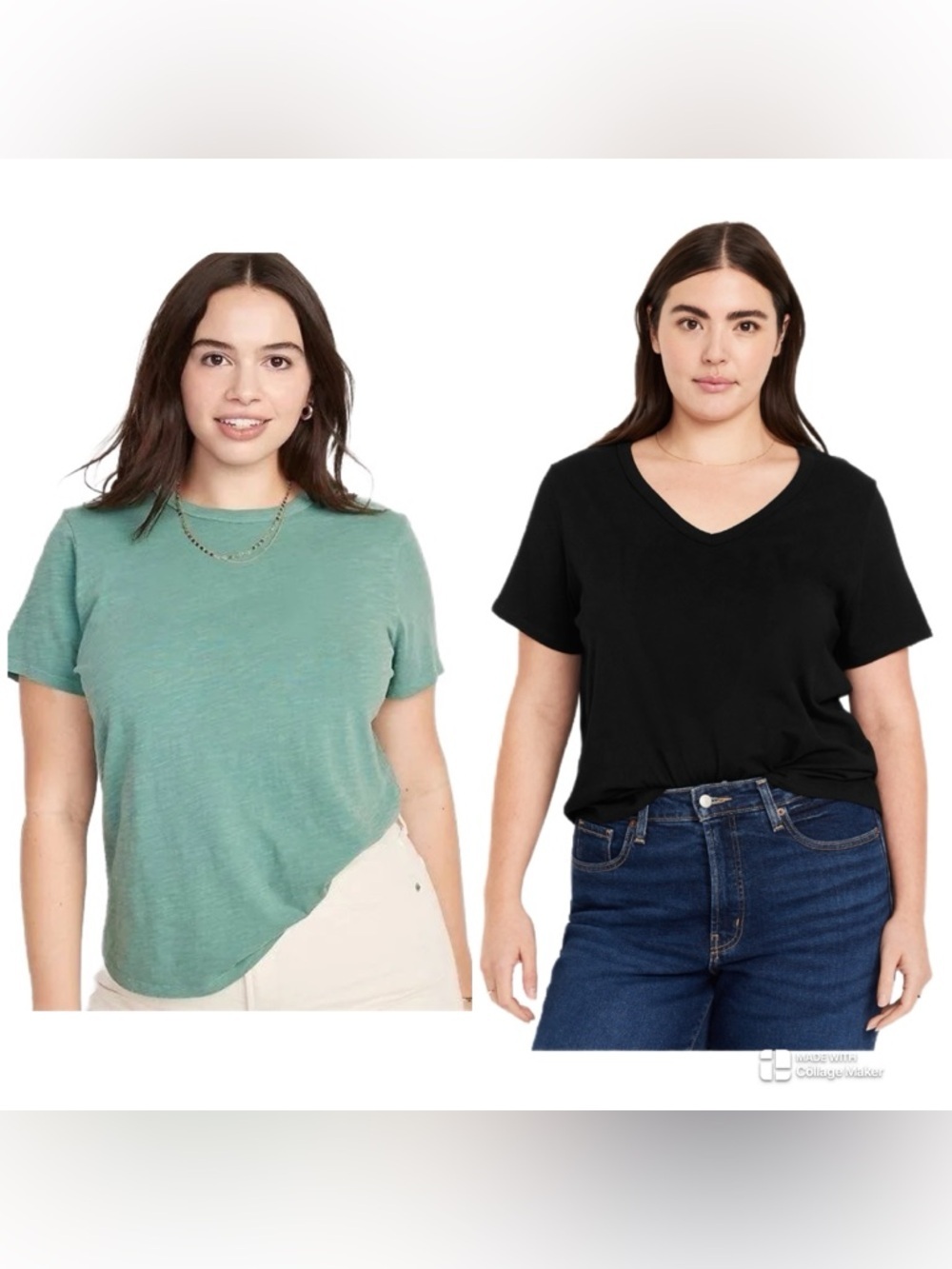 Bundle of (2) Old Navy EveryWear T-Shirts, Size XL Tall (14/16)